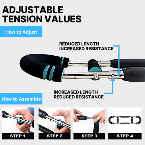 Mr. Sculpt Gorilla Bar: Versatile Resistance Training Strength Workout Bar