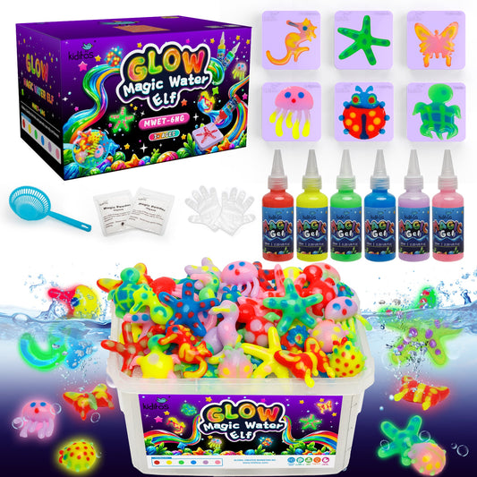 Enchanting Glow 6-Color Magic Water Elf DIY Toy Kit for Creative Kids