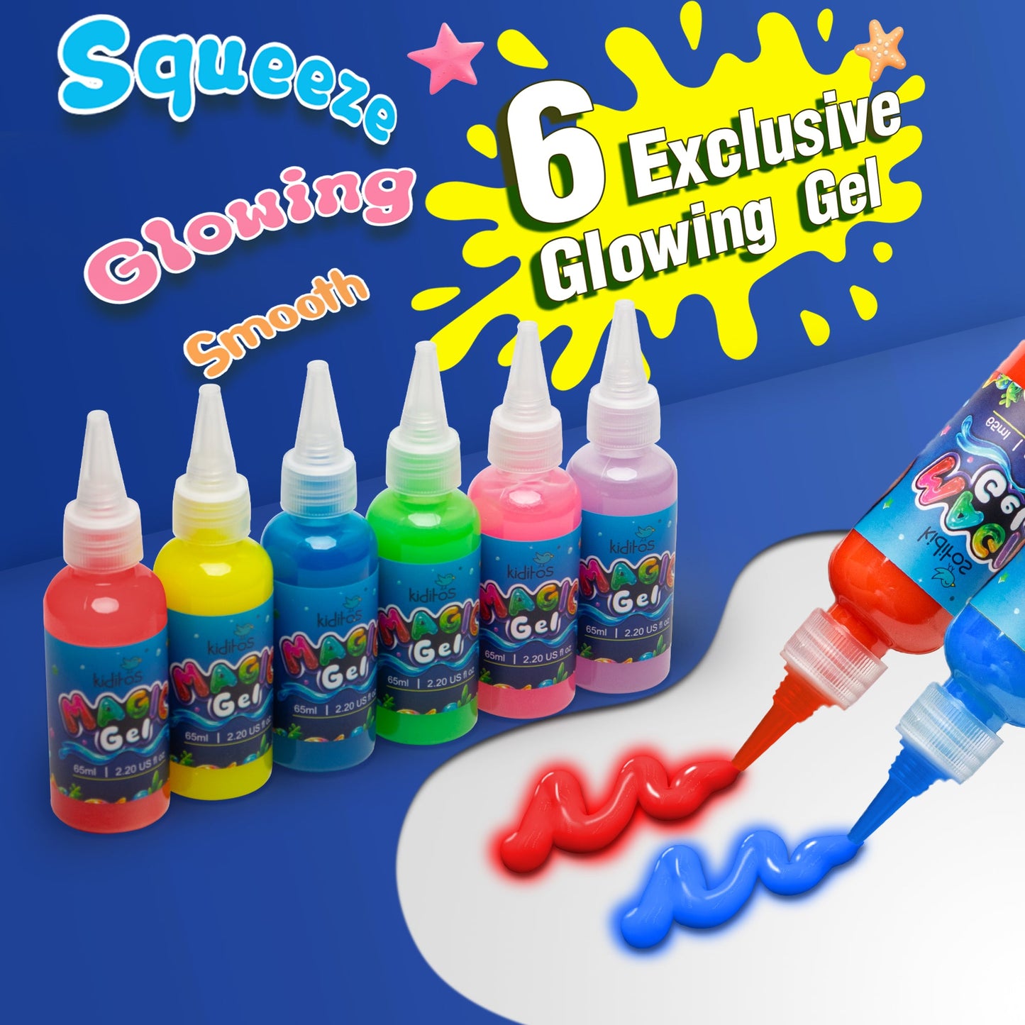 Enchanting Glow 6-Color Magic Water Elf DIY Toy Kit for Creative Kids