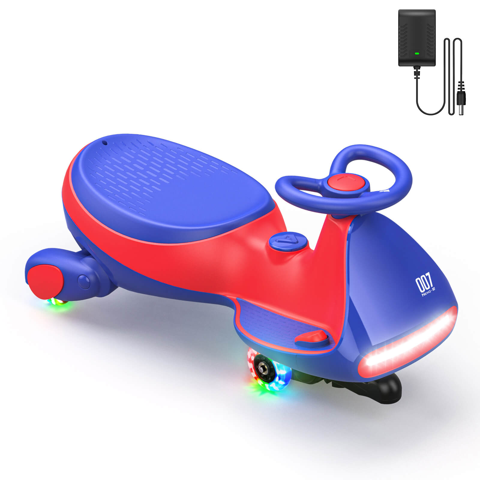FanttikRide N7 Pro Electric Wiggle Car - 12V Battery, Pedal Ride-On Fun