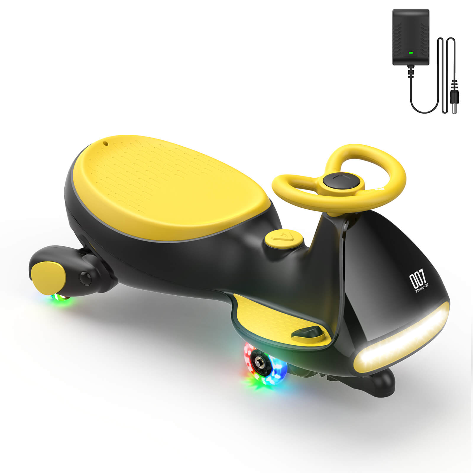 FanttikRide N7 Pro Electric Wiggle Car - 12V Battery, Pedal Ride-On Fun
