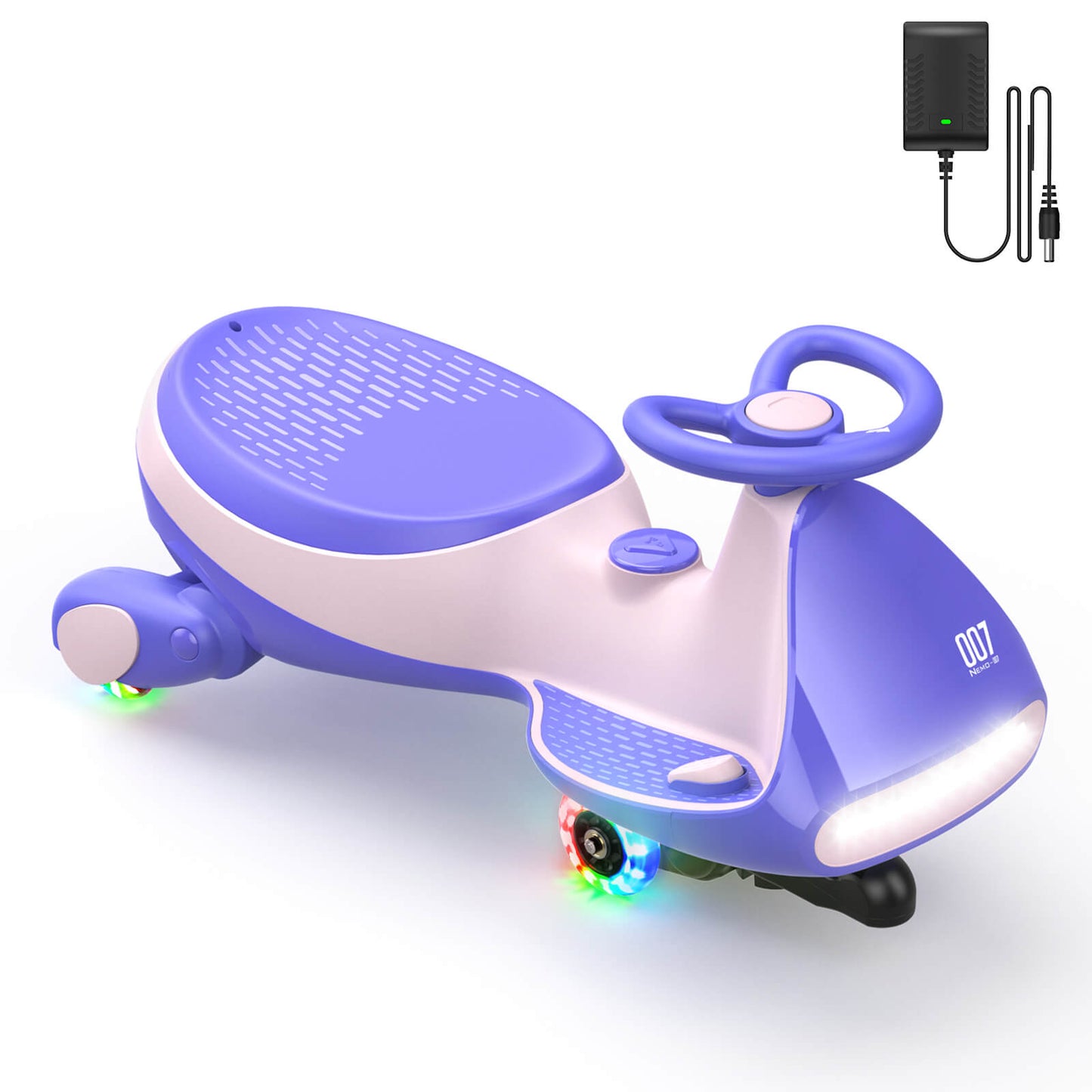 FanttikRide N7 Pro Electric Wiggle Car - 12V Battery, Pedal Ride-On Fun