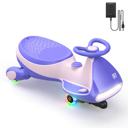 FanttikRide N7 Pro Electric Wiggle Car - 12V Battery, Pedal Ride-On Fun