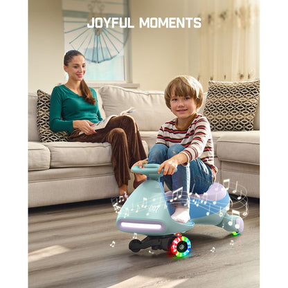 FanttikRide N7 Pro Electric Wiggle Car - 12V Battery, Pedal Ride-On Fun