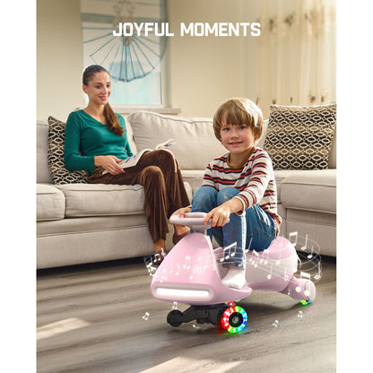 FanttikRide N7 Pro Electric Wiggle Car - 12V Battery, Pedal Ride-On Fun