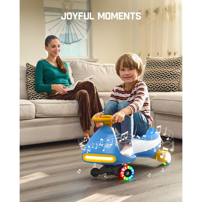 FanttikRide N7 Pro Electric Wiggle Car - 12V Battery, Pedal Ride-On Fun