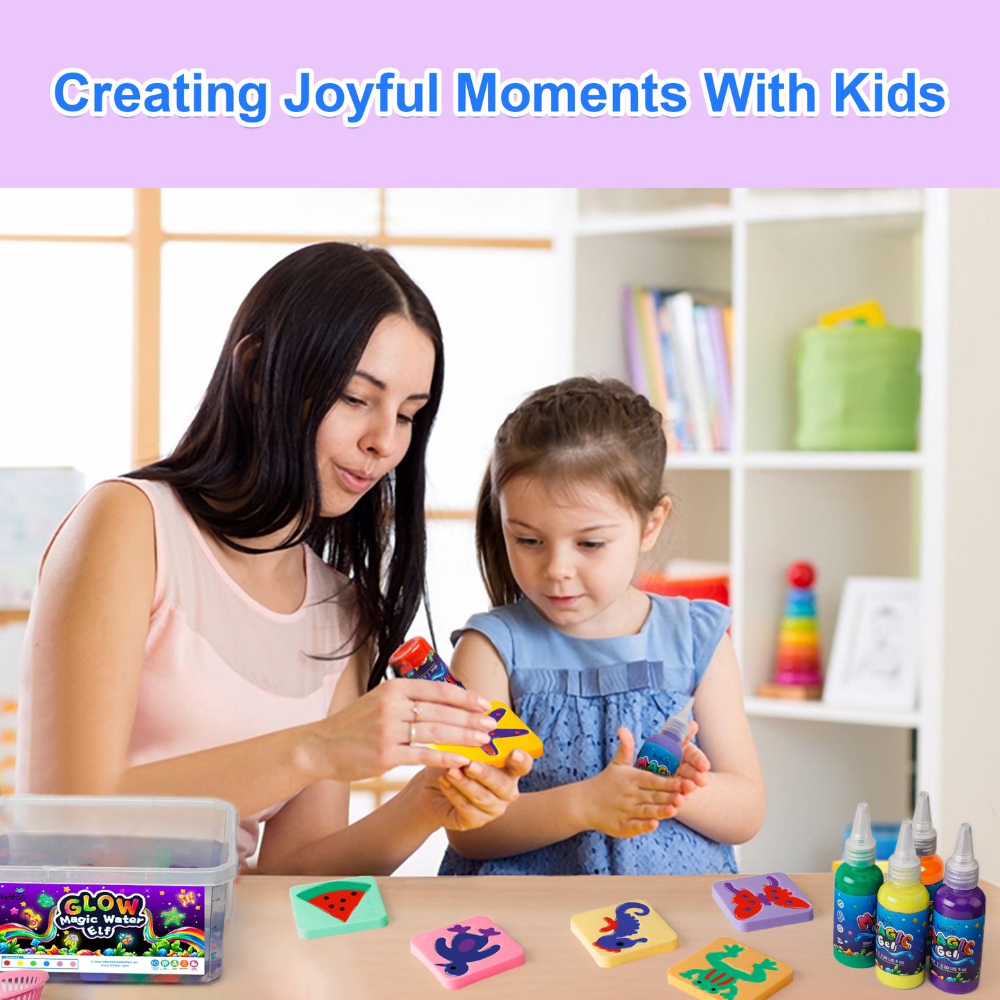 Enchanting Glow 6-Color Magic Water Elf DIY Toy Kit for Creative Kids