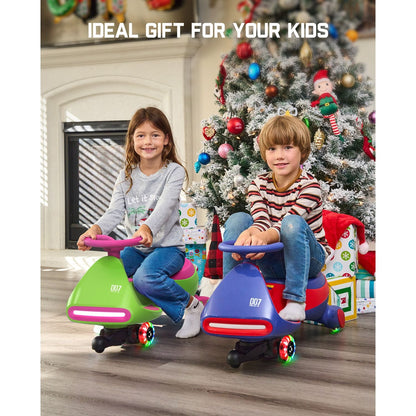 FanttikRide N7 Pro Electric Wiggle Car - 12V Battery, Pedal Ride-On Fun