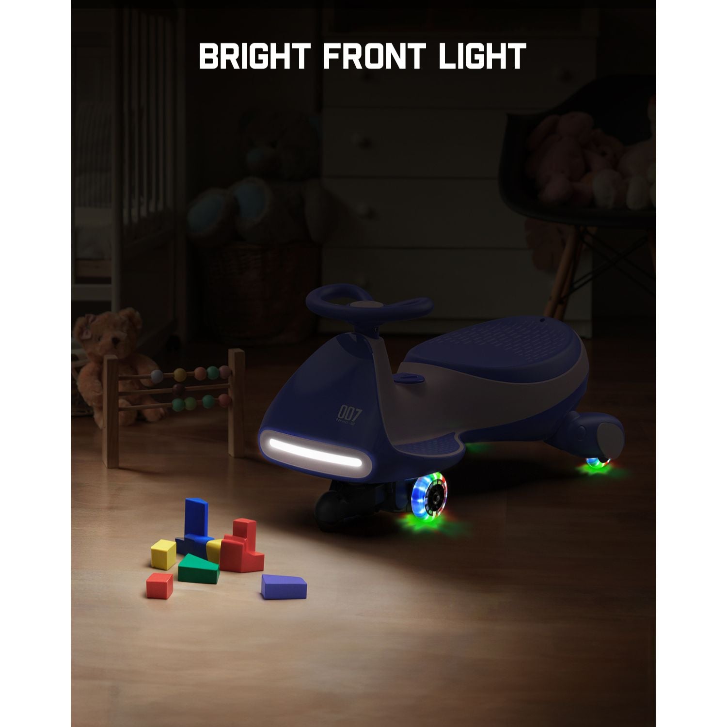 FanttikRide N7 Pro Electric Wiggle Car - 12V Battery, Pedal Ride-On Fun