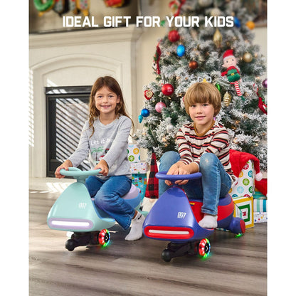 FanttikRide N7 Pro Electric Wiggle Car - 12V Battery, Pedal Ride-On Fun