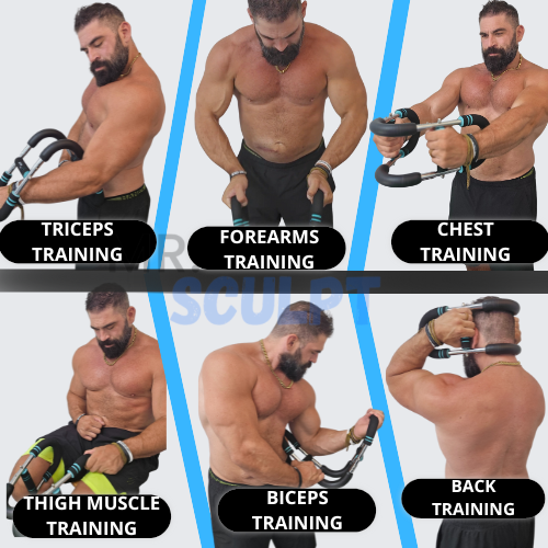 Mr. Sculpt Gorilla Bar: Versatile Resistance Training Strength Workout Bar