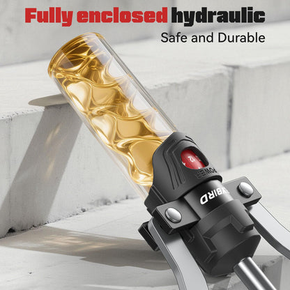 Sakerplus® Adjustable Hydraulic Arm Exerciser: 22-440 lbs Resistance, LCD Counter